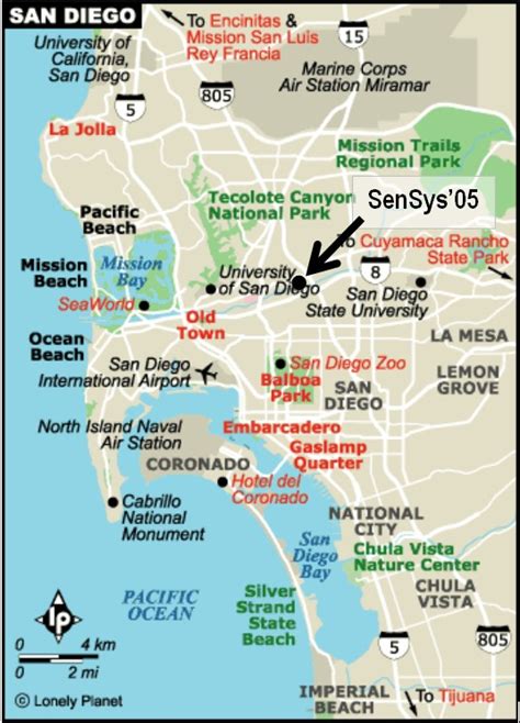 mission valley san diego map.